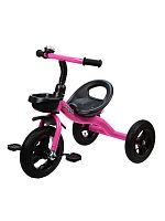 Велосипед 3 кол. Трек10/8'  надув.кол, розовый