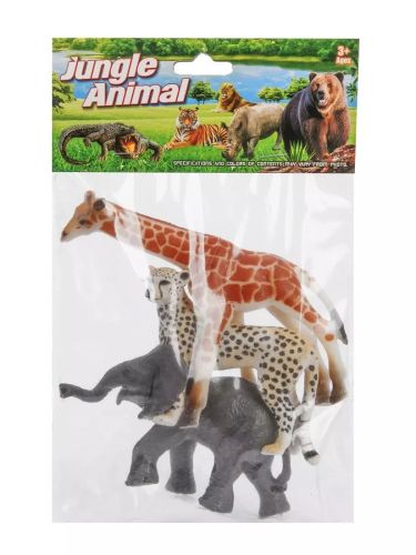 Набор фигурок диких животных 8 cv Jungle animal 3 шт 2A003 фото 2