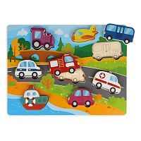 Вкладыши-фигурки "Машинки"