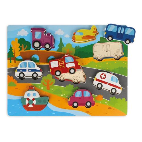 Вкладыши-фигурки "Машинки"