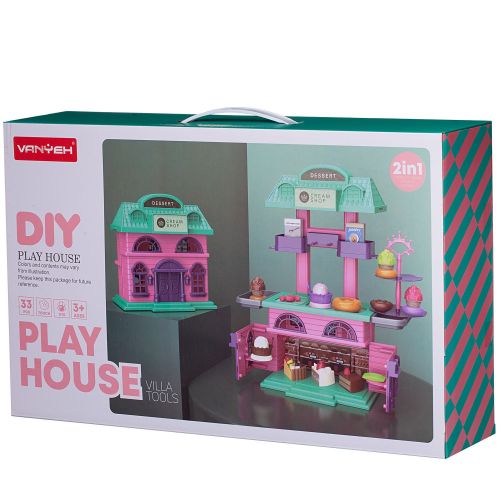 игровой набор junfa дом-трансформер кондитерская фото 4 Игровой набор Junfa Дом-трансформер Кондитерская фото 4