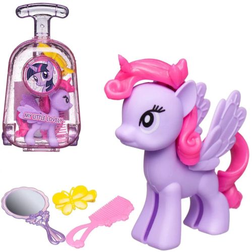 фигурка junfa пони-пегас фиолетовая в чемоданчике Фигурка Junfa Пони-пегас фиолетовая в чемоданчике