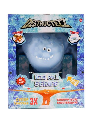 Фигурка-тянучка Destructezz Снежный человек 22 см Голубой