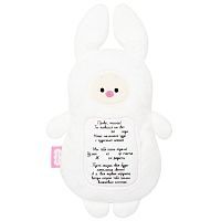 Игрушка 3 в 1 с вишнёвыми косточками Зайка с метрикой