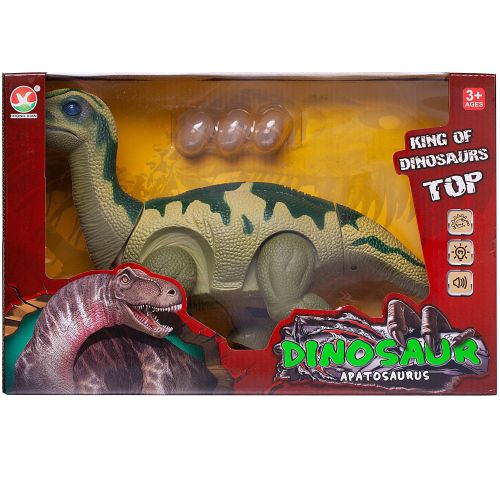 динозавр junfa апатозавр, электромеханический, откладывает яйца, свет, звук фото 6 Динозавр Junfa Апатозавр, электромеханический, откладывает яйца, свет, звук фото 6