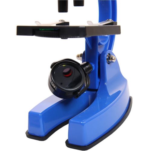 Набор для опытов EASTCOLIGHT с микроскопом в чемоданчике, синий фото 3