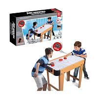 Игра напольная аэрохоккей, в компл. игровое поле 37*68см, бита 2шт., шайба, кор