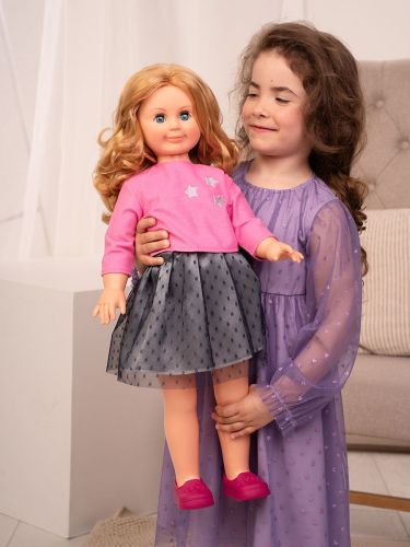 Большая интерактивная кукла 70 см Весна Милана модница 2 В3721/о фото 6