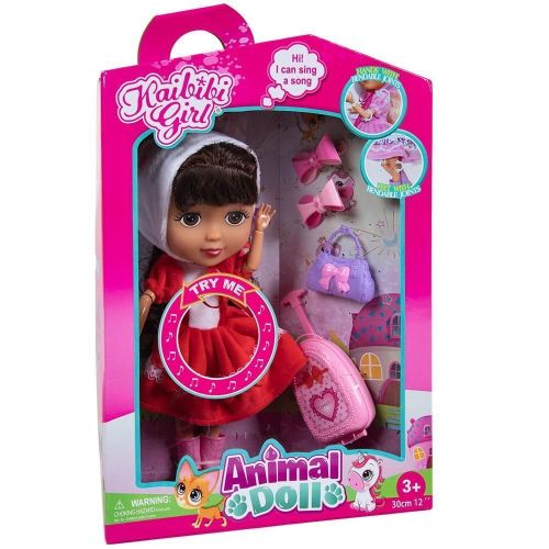 кукла kaibibi-animal кошечка 30см на батарейках Кукла Kaibibi-animal Кошечка 30см на батарейках