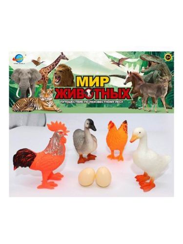 набор животных, 6 предм., пакет Набор животных, 6 предм., пакет