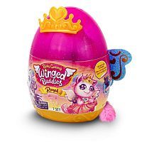 Игрушка мягконабивная  Baby Gemmy Winged Buddies -единорог  18 см в яйце с крылышками  в ассорт.