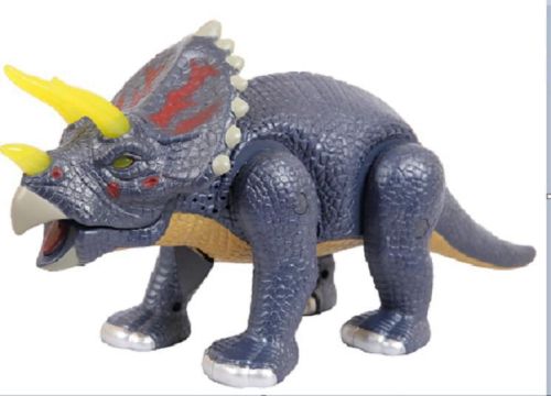 динозавр junfa трицератопс, световые и звуковые эффекты, серый фото 2 Динозавр Junfa Трицератопс, световые и звуковые эффекты, серый фото 2