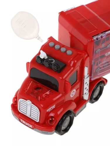 Игровой набор Автовоз с машинками Storage Truck Пожарный TN-1228 фото 7