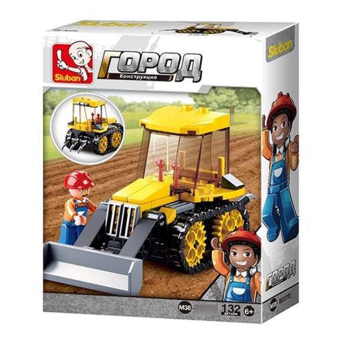 Конструктор серии Город, 132 дет., кор.