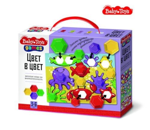 Настольная игра Цвет в цвет Baby Toys