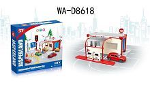 Конструктор Собери сам "Jusperland. "Заправочная станция" , в коробке