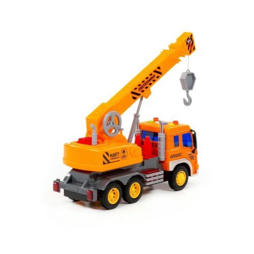 полесье автомобиль кран сити оранжевый фото 4 ПОЛЕСЬЕ Автомобиль кран Сити оранжевый фото 4