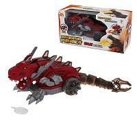 Динозавр эл., свет, звук, объезжает препятстия, машет хвостом, дышит паром, эл.пит. АА*3 не вх.в комплект