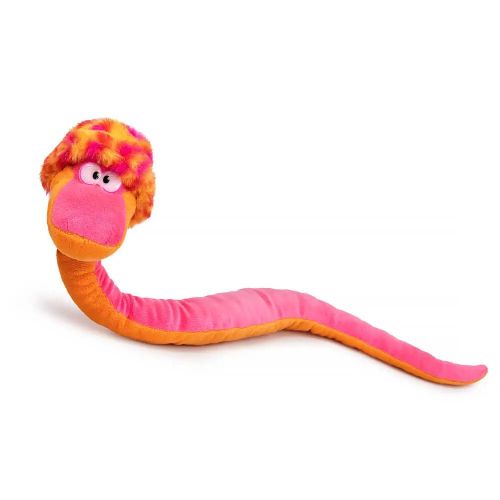 Мягкая игрушка BudiBasa Змейка Линни 60 см фото 5