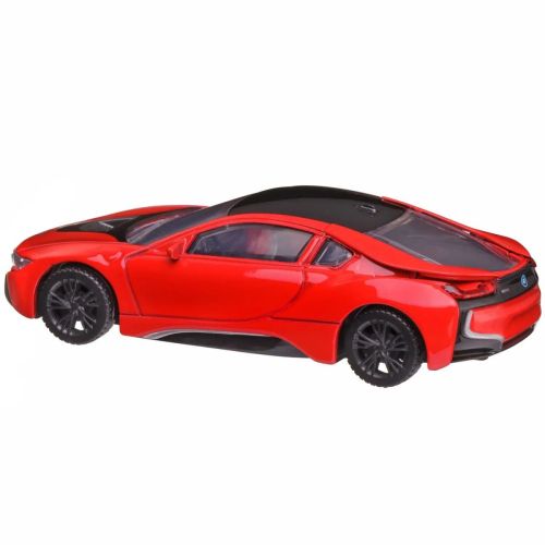 машина металлическая 1:43 bmw i8, цвет красный фото 3 Машина металлическая 1:43 BMW i8, цвет красный фото 3