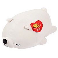 Мягкая игрушка Abtoys Supersoft Медвежонок полярный, 27 см