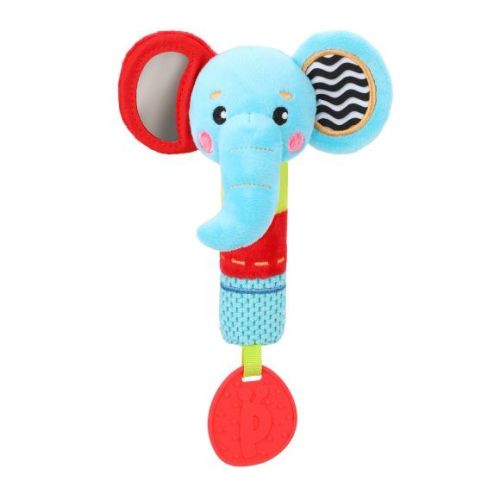 Пищалка с силиконовым прорезывателем Жирафики Слоник 939704