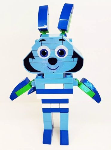 конструктор блочный on time цветняшки волчонок у 52 детали 45176 фото 2 Конструктор блочный On Time Цветняшки Волчонок У 52 детали 45176 фото 2