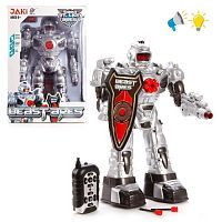 Робот p/у, 37 см., двигается, стреляет, свет, звук, эл.пит.АА*6шт.не вх.в комплект, в ассортименте