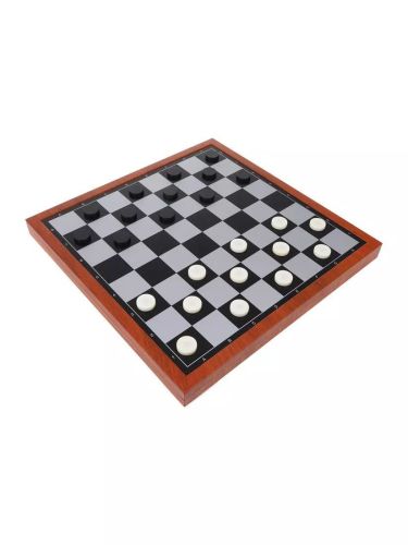 Настольная игра шахматы, шашки, нарды 3 в 1 магнитное поле 39,5х39,5 см фото 4