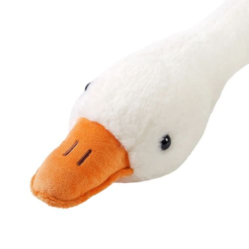 Мягкая игрушка СмолТойс Гусь обнимашка 130 см фото 2
