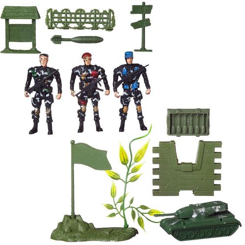 Набор игровой военный в тубе фото 3