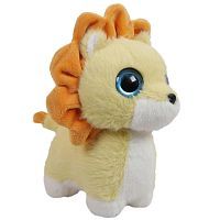 Львенок желтый, с блестящими глазами, 18см