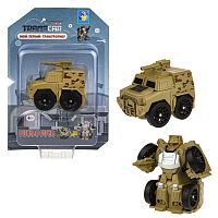 Трансформер собирается в бронетранспортер, 6 см