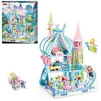 Конструктор Sluban серия Girl's Dream Сказочный замок 447 деталей