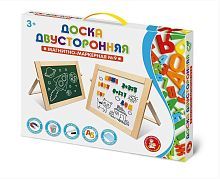 Доска комбинированная №9, настольная (рус.ал., цифры, знаки) неокр.