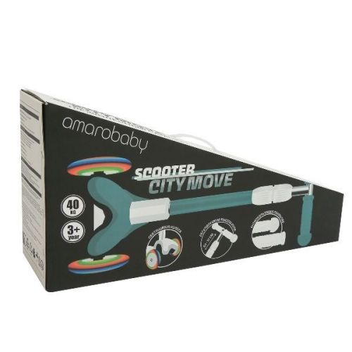 Самокат трехколесный Amarobaby City Move фото 6