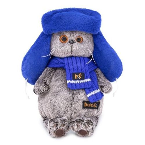 Басик в меховой шапке 22 см