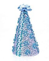 Набор для тв-ва Ёлка новогодняя из пайеток голубая