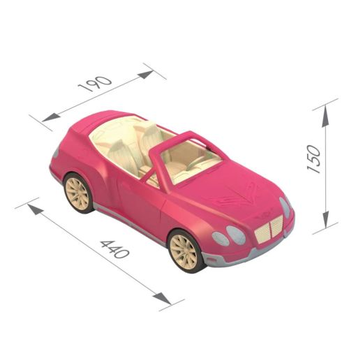 НОРДПЛАСТ Машинка Кабриолет Черри фото 2