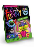 Масса для лепки Danko Toys Air Clay Fluoric Зайка (ARCL-FL-01-07)