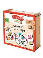Десятое королевство Домино деревянное Транспорт Far far land wood 28 фишек