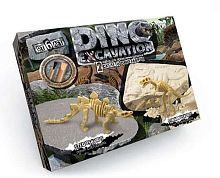 Набор для раскопок Danko Toys Dino Excavation Динозавры №3 Стегозавр и Тираннозавр