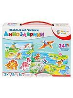 НИ Весёлые магнитики Динозаврики