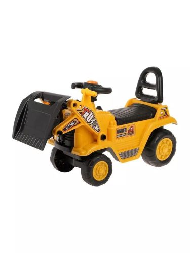 Каталка-пушкар Moby Kids Бульдозер с подвижным ковшом 69093