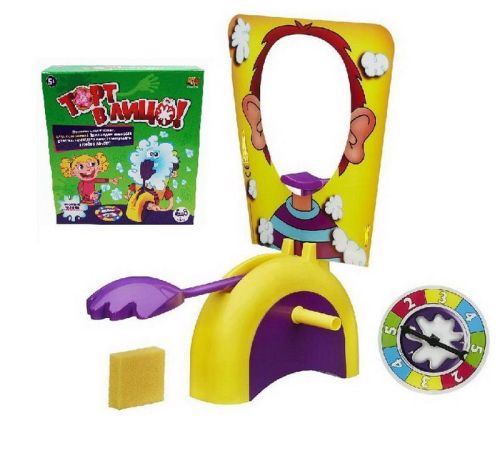 Настольная игра ABtoys Академия Игр "Торт в лицо"