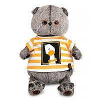 Кот Басик в футболке "Гусик" 30 см