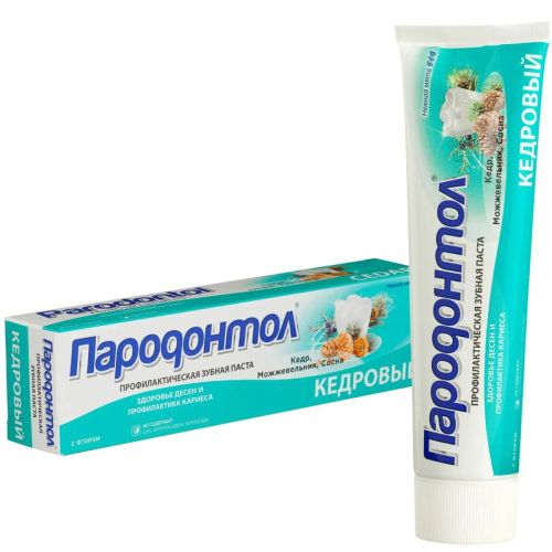 зубная паста свобода пародонтол кедровый 124г Зубная паста СВОБОДА Пародонтол Кедровый 124г