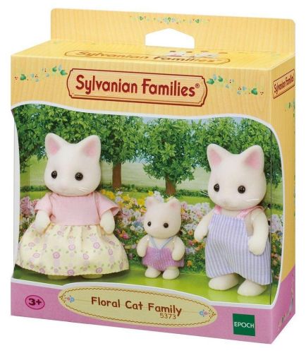 Игровой набор Sylvanian Families Семья Цветочных котов 5373