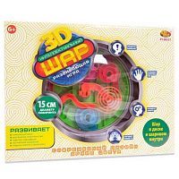 Интеллектуальный шар 3D в диске, диаметр лабиринта 15 см