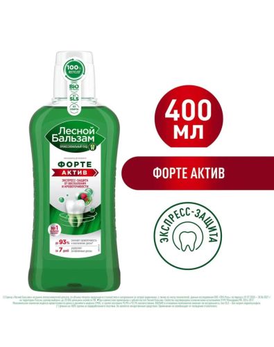 Лесной Бальзам Ополаскиватель Форте 400мл